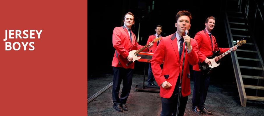 Jersey Boys, Atwood Concert Hall, Anchorage